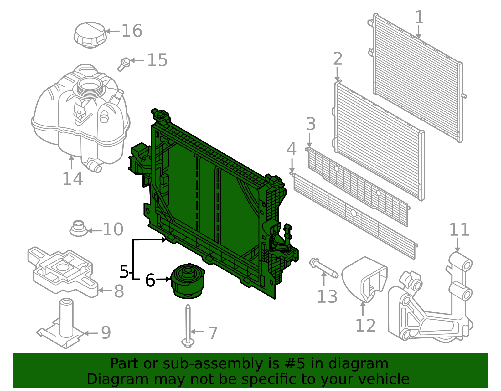 32339356 - Volvo Radiator Support Panel | GetOEMParts.com