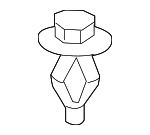 90467A0016C0 - Body: Cowl Grille Panel Clip for Scion: iM, iQ, tC, xB | Toyota: Avalon, C-HR, Corolla, Corolla iM, FJ Cruiser, Land Cruiser, Matrix, Mirai, MR2 Spyder, Prius, Prius Plug-In, Prius V, RAV4, Sequoia, Solara, Tacoma, Tundra Image