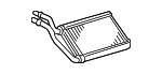 8710752070 - HVAC: Heater Core for Toyota: Prius C Image
