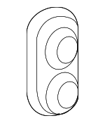 9048001696 - HVAC: Heater Core Grommet for Toyota: Camry, Highlander, Prius, Prius C Image