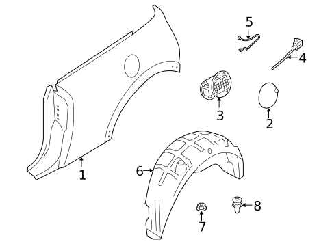 Fuel Door for 2015 Mini Cooper #0