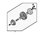 LC7061L10 - HVAC: Clutch &amp; Pulley for Mazda: MPV Image