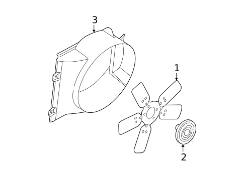 Cooling Fan for 2007 Dodge Durango #0