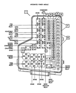 68028005AE - Electrical: Totally Integrated Power Module for Dodge: Ram 2500, Ram 3500 Image