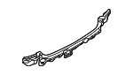 51127170665 - Body: Bumper Cover Support Rail for BMW Image