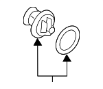 31319608 - Cooling System: Thermostat for Volvo Image