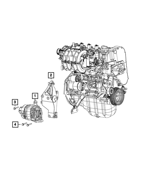 Generators / Alternators for 2016 Fiat 500L #0