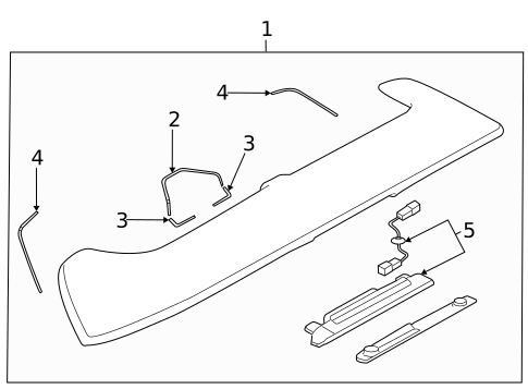 Spoiler for 2009 Mazda 3 #0
