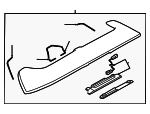BR6C51960D08 - : Spoiler Assembly for Mazda: 3 Image