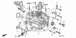 21104PPP000 - Transmission - Manual: PLATE M, OIL GUIDE for Honda Image