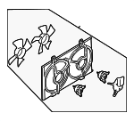 214815Y72A - : Fan Assembly for Nissan: Maxima Image