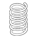 9GT511115504 - Suspension: Coil Spring for Porsche: 911 Image