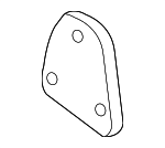 8J0857623 - Body: Center Support Plate for Audi: TT, TT Quattro, TT RS Quattro, TTS Quattro Image