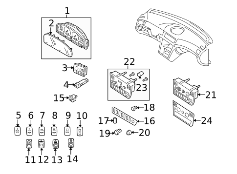 Controls for 2006 Volvo S60 #1