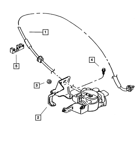 Throttle Controls for 2002 Dodge Dakota #1