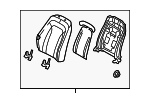 884024UCB0AVM - Body: Seat Back Assembly for Kia: Optima Image
