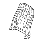 884102T150 - Body: Seat Back Frame for Kia: Optima Image