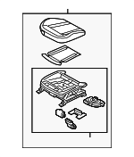 882034UAA0AVA - Body: Cushion Assembly for Kia: Optima Image