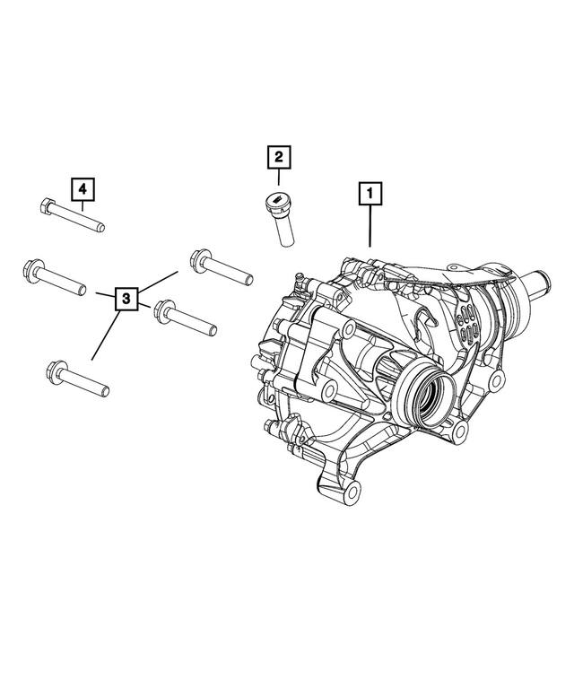 68425881AA - Differential and Drive Line: Vent Hose for Mopar Image