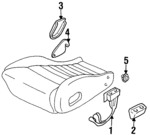 8738031P00 - : Cover for Nissan: 300ZX Image