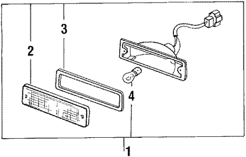 Park Lamps for 1988 Mazda 323 #0