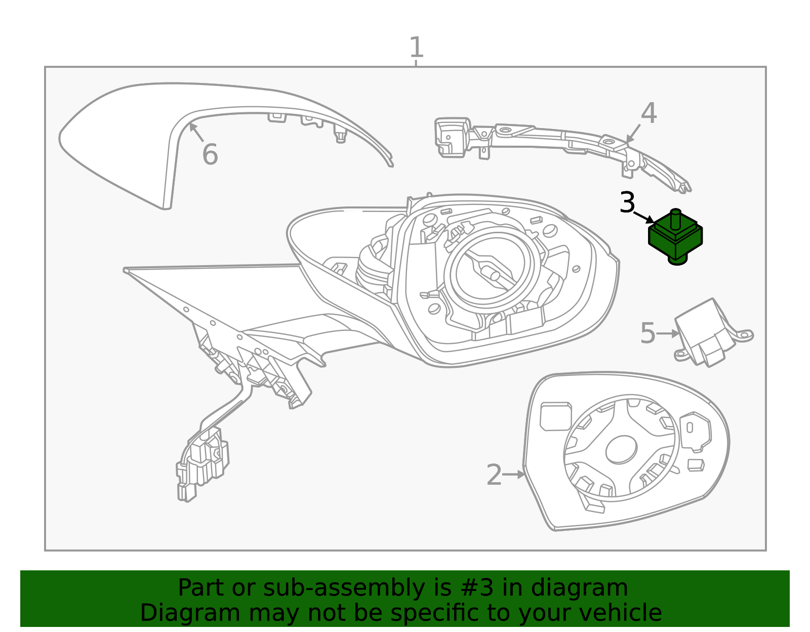 2024-2026 Ford Side Camera PC3Z-19G490-M | Ford OEM Parts Outlet