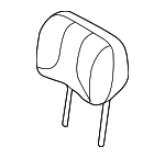 LR118669 - : Headrest for Land Rover: Range Rover Image