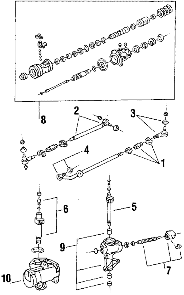 EOTZ3A131D - : Steering Tie Rod End for Ford Image