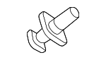 6507453AA - Body: Fender Liner Bolt for Dodge: Viper Image