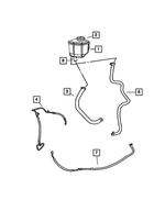 4854545AA - Steering: Power Steering Return Hose for Mopar Image