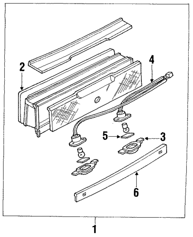 FO2Z13550A - Electrical: License Lamp for Ford: Probe Image