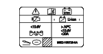 LR153215 - : Info Label for Land-Rover Image