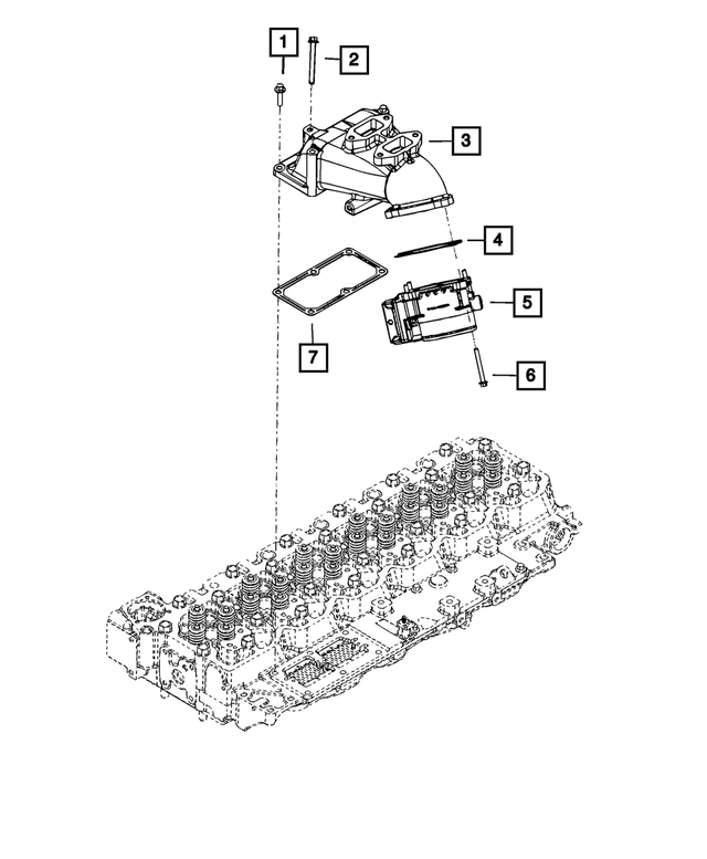 68038158AA - Fuel: Hex Flange Head Bolt, Mounting for Mopar Image image