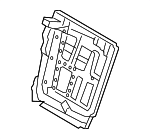 7101712B40 - Body: Seat Back Frame for Toyota Image image