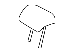 7196012770C2 - Body: Headrest, Center for Toyota Image image