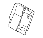 7165112B40 - Body: Seat Back Pad for Toyota Image image