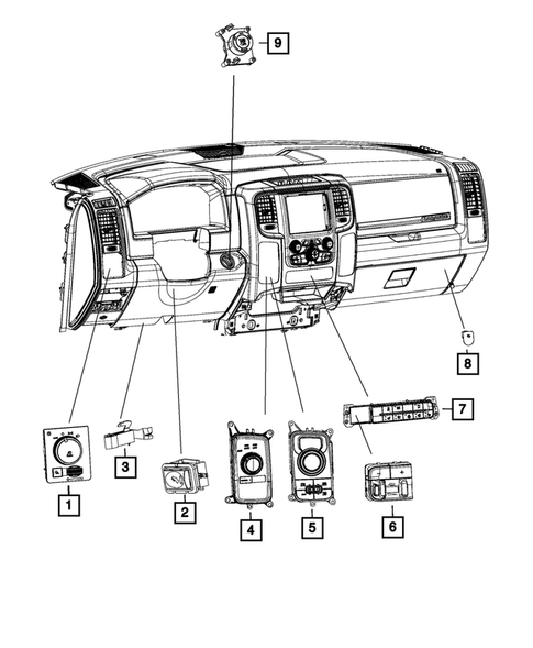 Switches for 2015 Ram 1500 #0