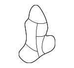 99959151340 - Body: Belt Weather-strip Clip for Porsche: 911, Boxster, Cayman Image