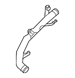 5Q0145840D - Cooling System: Air Pipe for Audi: A3, A3 Quattro, S3 Image