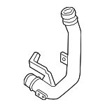 6C0145770A - Belts &amp; Cooling: Inter-cooler Pipe for Audi Image