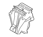 1K1820353A - HVAC: Housing for Volkswagen: CC, Eos, Golf, Golf R, GTI, Jetta, R32, Rabbit, Tiguan, Tiguan Limited Image