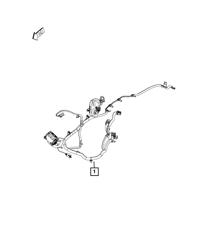 68303927AA - : Jumper Wiring for Mopar Image