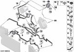 17122284290 - Radiator: Coolant Hose for BMW Image