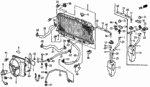 17724102700 - Electrical/Exhaust/Heater/Fuel: CLIP, SUB-TANK HOSE for Honda Image