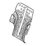 89370T6000 - Body: Seat Back Heater for Genesis: GV80, GV80 Coupe Image