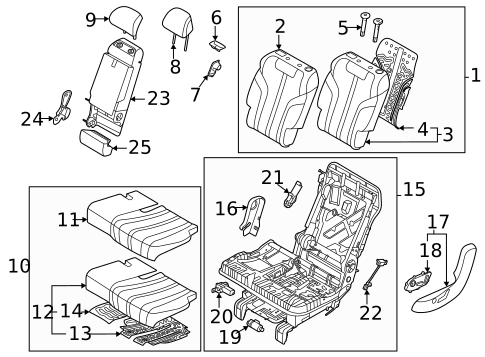 Second Row Seats for 2024 Genesis GV80 #0