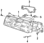 9126533 - Electrical: Strap for Volvo Image