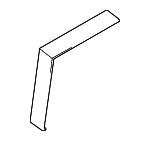 27287JN30A - HVAC: Evaporator Core Seal for Nissan: Murano Image image