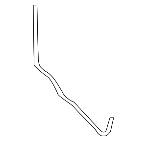 27291JN30B - HVAC: Evaporator Core Side Seal for Nissan: Murano Image