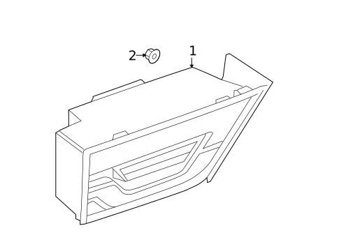 Tail Lamps for 2020 Jaguar E-Pace #1